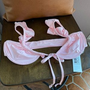 Frankie’s bikinis birdie swim top, new with tags.